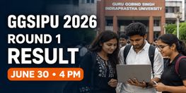 GGSIPU 2026 Round 1 Result on June 30 for BEd BA JMC BCom and Law